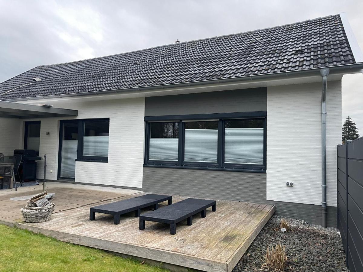 Ferien Bungalow Ennens Rhauderfehn Bagian luar foto